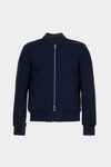Chaqueta bomber piqué técnico