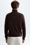 Turtleneck merino wool sweater