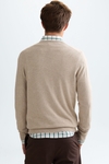 Cotton V-neck sweater