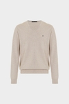 Cotton V-neck sweater