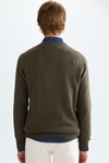 Cotton V-neck sweater