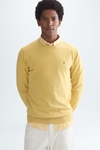 Cotton crew-neck sweater
