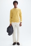 Cotton crew-neck sweater