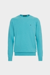 Cotton crew-neck sweater