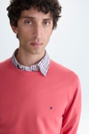 Pima cotton crew-neck sweater