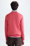 Pima cotton crew-neck sweater