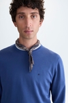 Pima cotton crew-neck sweater