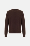 Textured cotton sweater