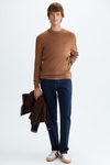 Textured knit sweater