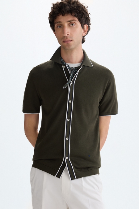 PIMA COTTON KNIT SHIRT