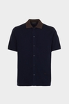 Pima cotton knit shirt