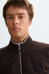 Textured technical jacket