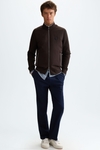 Textured technical jacket