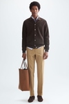 Pima cotton textured knit overshirt