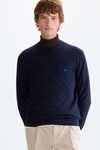 Cotton-merino wool sweater