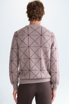 Jersey lana cordero merino jacquard Origami