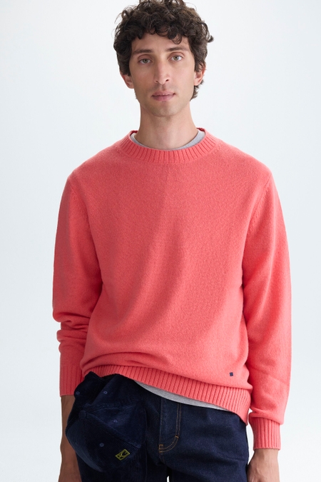 WOOL CREW-NECK SWEATER
