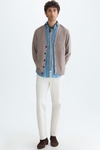 Merino wool cardigan