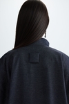 Flowy twill oversize dust coat