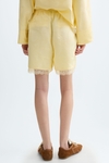 Cala jacquard satin bermuda shorts