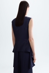 Linen fitted top