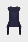 Linen fitted top