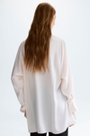 Cala print twill oversize shirt