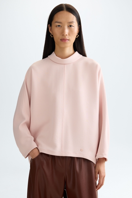 COCOON-FIT CREPÉ TOP
