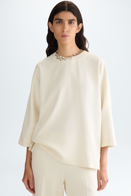 COCOON-FIT CREPÉ TOP