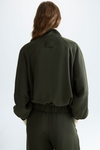 Lyocell twill bomber jacket