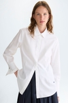 Cotton fitted shirt