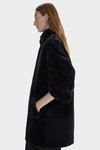 Faux-fur nylon reversible coat