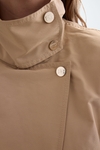 Taffeta bomber coat