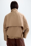 Taffeta bomber coat