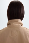 Taffeta bomber coat