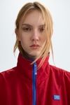 Technical nylon oversize bomber jacket