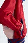 Technical nylon oversize bomber jacket