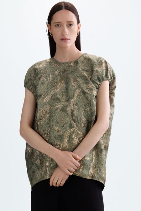 JACQUARD COCOON-FIT GILET