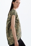 Jacquard cocoon-fit gilet