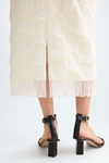 Fitted fantasy midi skirt