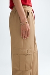 Cotton cargo trousers