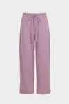Cotton balloon-fit trousers