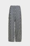 Print twill cargo trousers