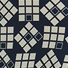 NAVY/ECRU