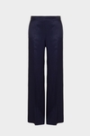 Linen wide-leg trousers