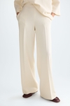Crepé palazzo trousers