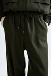 Lyocell twill jogger trousers
