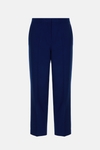 Double-faced straight-leg trousers