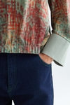 Print twill jersey oversize t-shirt