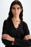 Interlock Origami jacquard straight-fit t-shirt